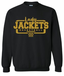 Clinton 4th grade girls basketball Sweatshirt