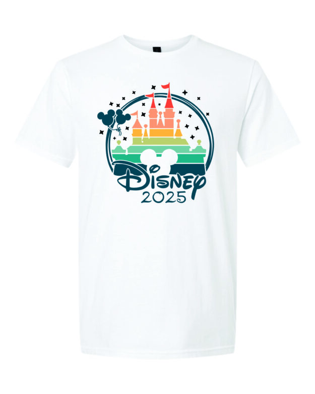 Disney 2025 (WHITE)- Monday Shirt/Tank
