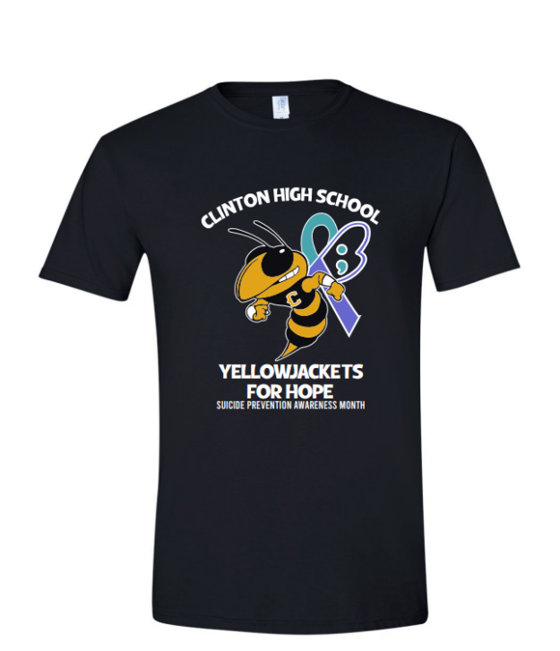 YellowJackts for Hope tshirt