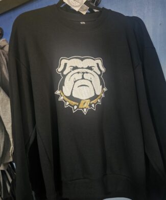 Quitman Sequined Black Sweatshirt