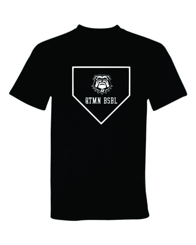 Black Quitman Baseball shirt