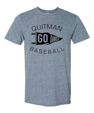 Quitman Grey Baseball shirt