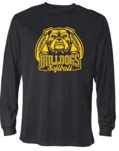 Quitman Softball Dri-Fit Long Sleeve Color: black