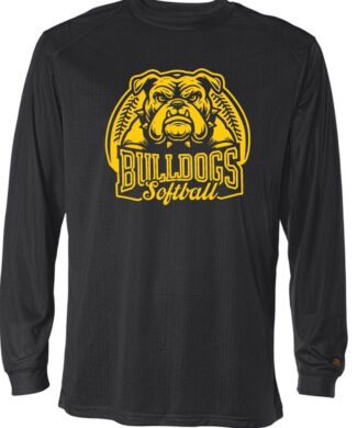 Quitman Softball Dri-Fit Long Sleeve Color: black
