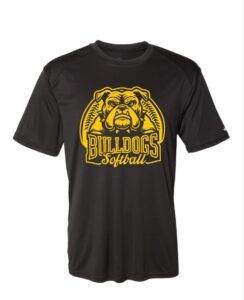 Quitman Softball Dri-Fit Tshirt color:black