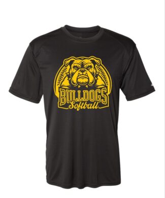 Quitman Softball Dri-Fit Tshirt color:black
